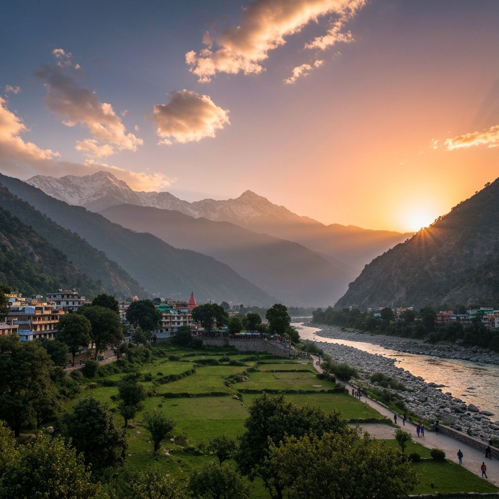 Rishikesh Himalayan landscape